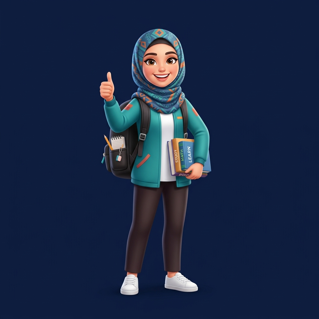 Happy Muslim Student